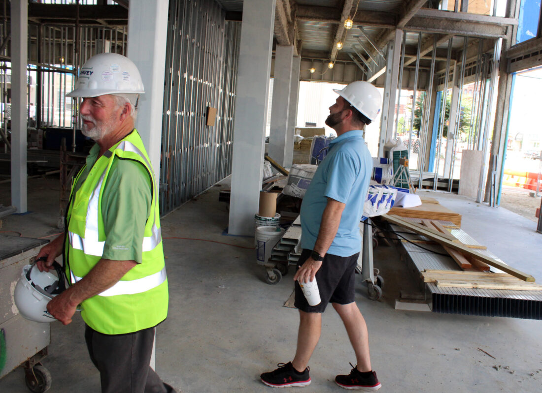 Center for the Arts taking shape; project on pace for endoftheyear